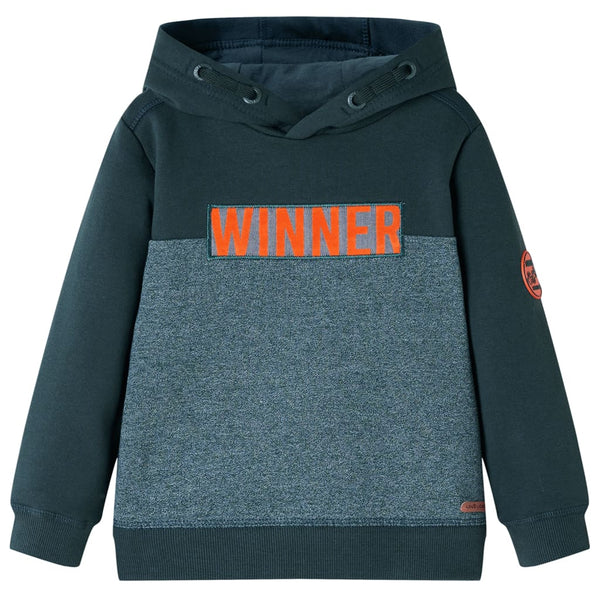 Kids' Hoodie Dark Green 140
