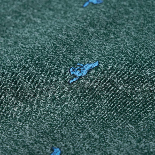 Kids' Sweatshirt Dark Green Mélange 116