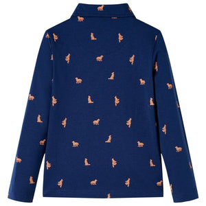 Children's Shirt Navy Blue 116