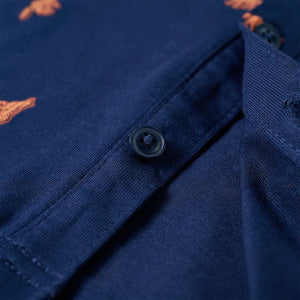 Kids' Shirt Navy Blue 128