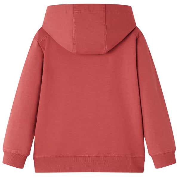 Kids' Hoodie Dark Red 104