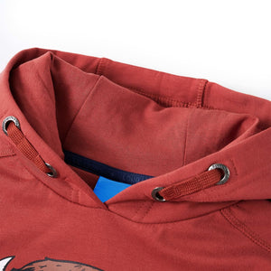 Kids' Hoodie Dark Red 104