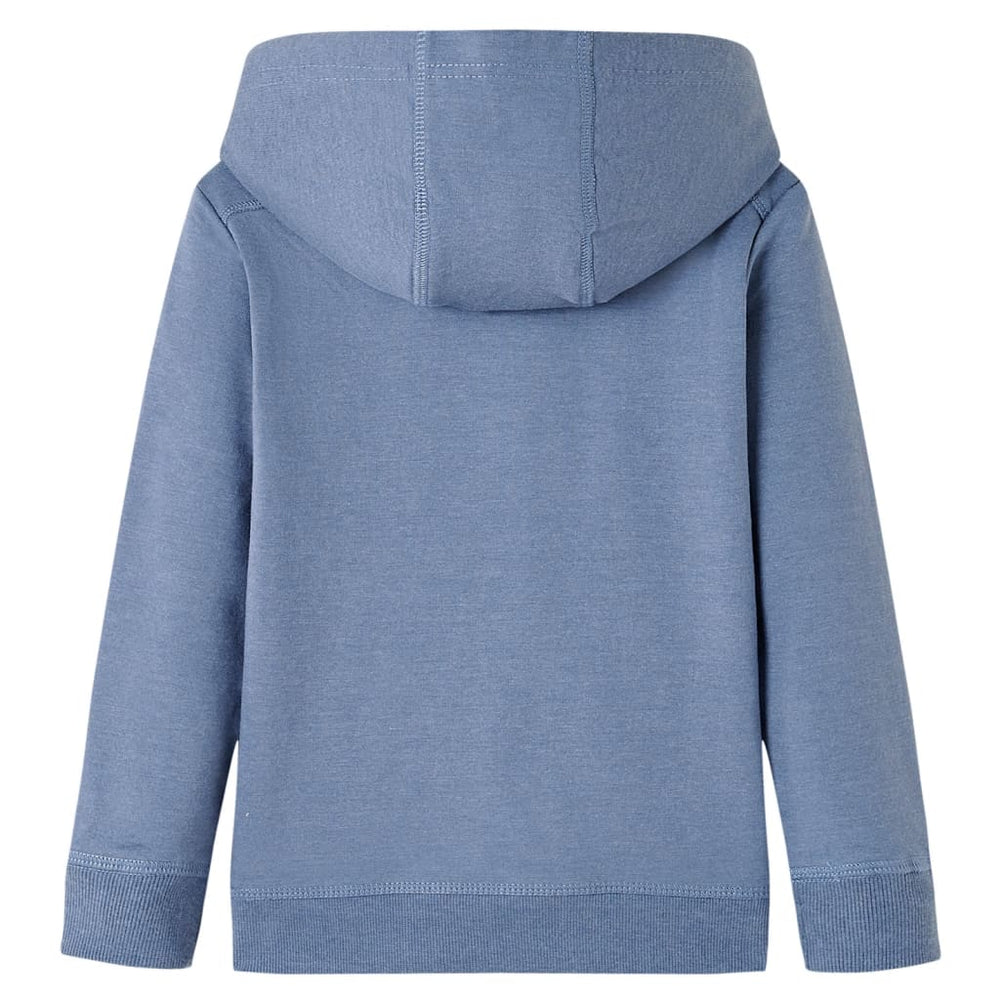 Children's Hoodie Blue Marl 104