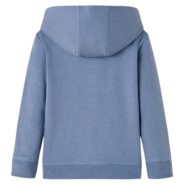 Kids' Hooded Sweatshirt Blue Marl 116