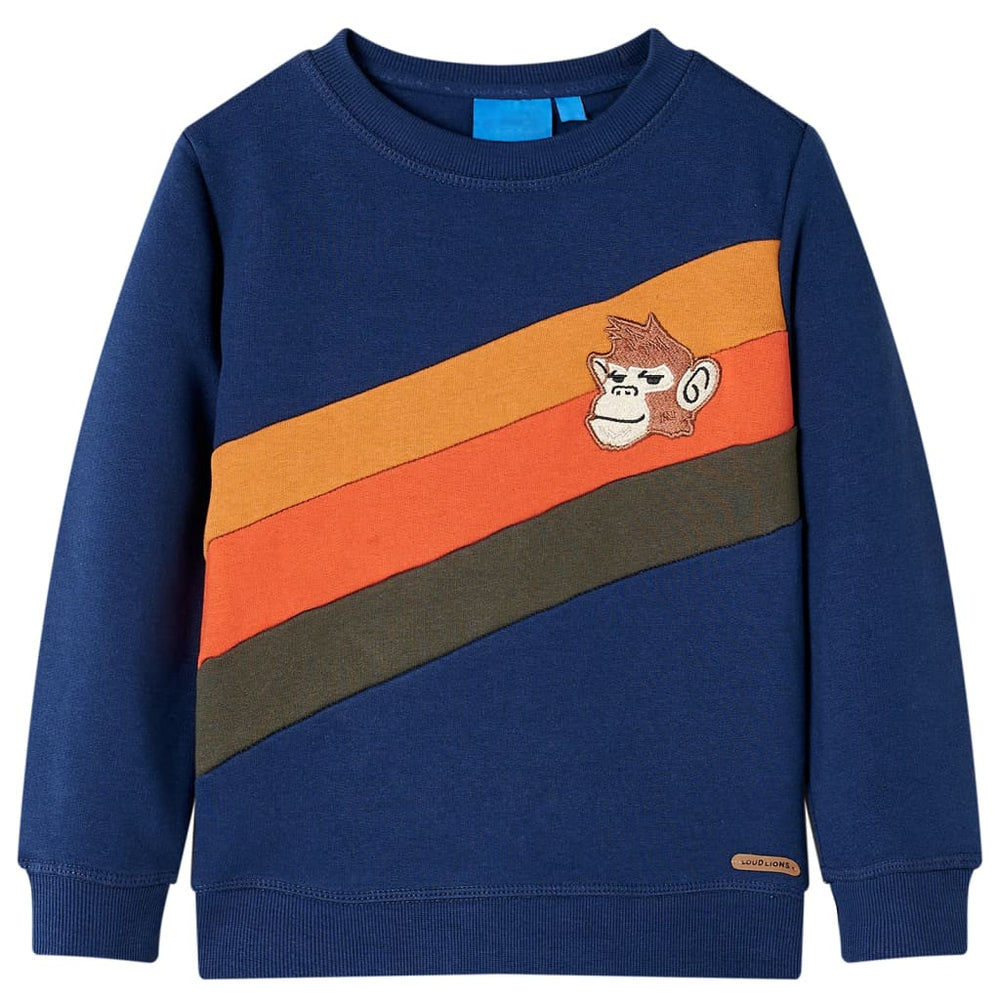 Kids' Sweatshirt Navy Blue 104