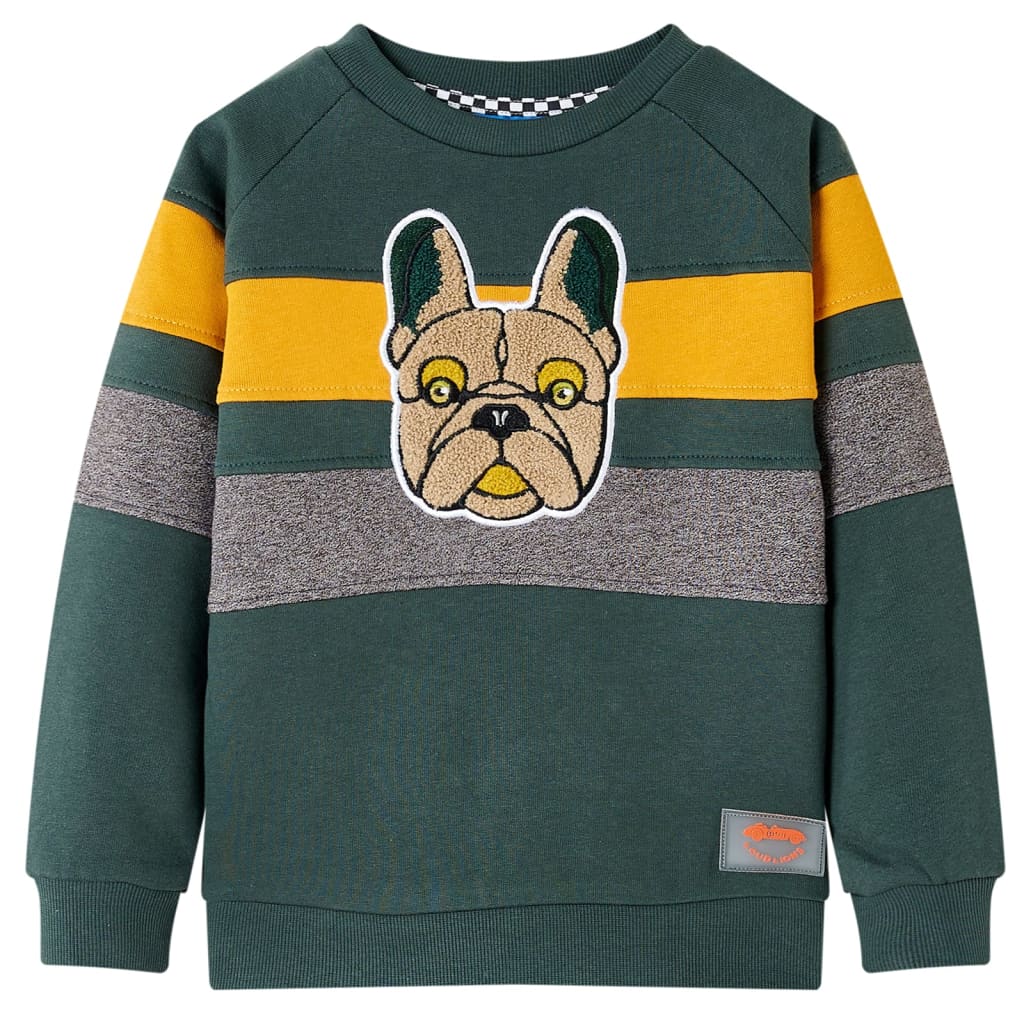 Children's Sweatshirt Dark Green 128