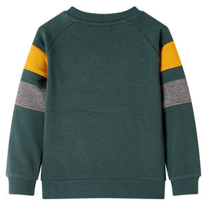 Children's Sweatshirt Dark Green 128