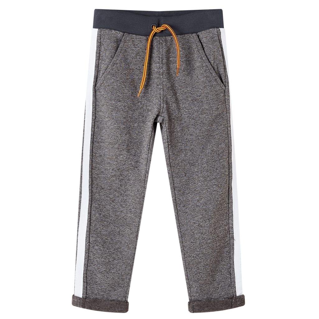 Kids' Training Pants Dark Grey Marl 140
