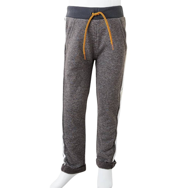 Kids' Training Pants Dark Grey Marl 140