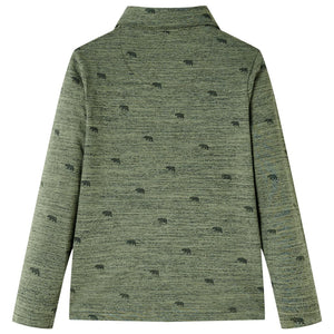 Children's Shirt Khaki Melange 104