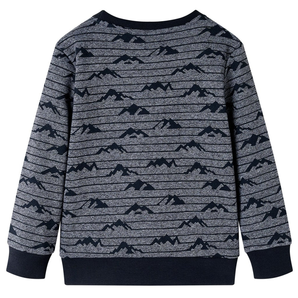 Children's Sweatshirt Navy Mélange 116