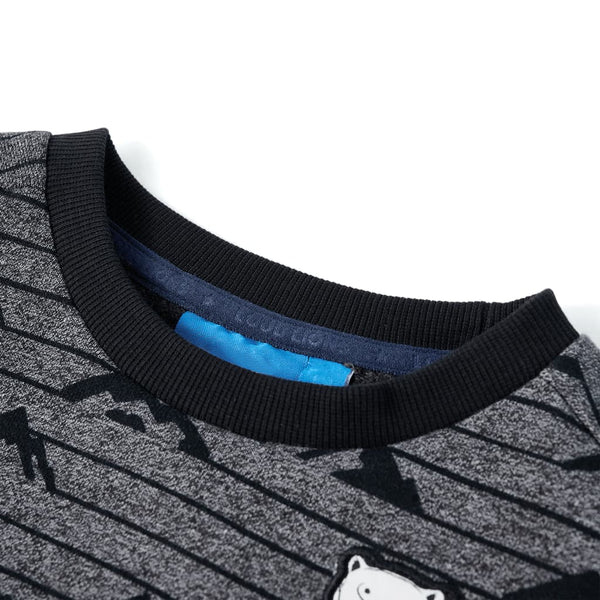 Children's Sweatshirt Navy Melange 128