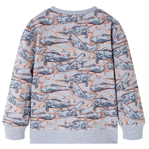 Kids' Sweatshirt Grey Marl 128