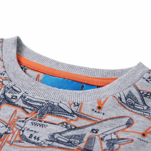 Kids' Sweatshirt Grey Marl 128