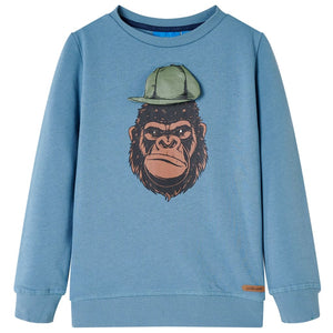 Children's Sweatshirt Medium Blue 92
