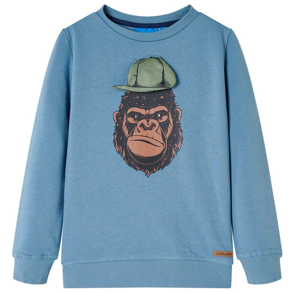 Children's Sweatshirt Medium Blue 92