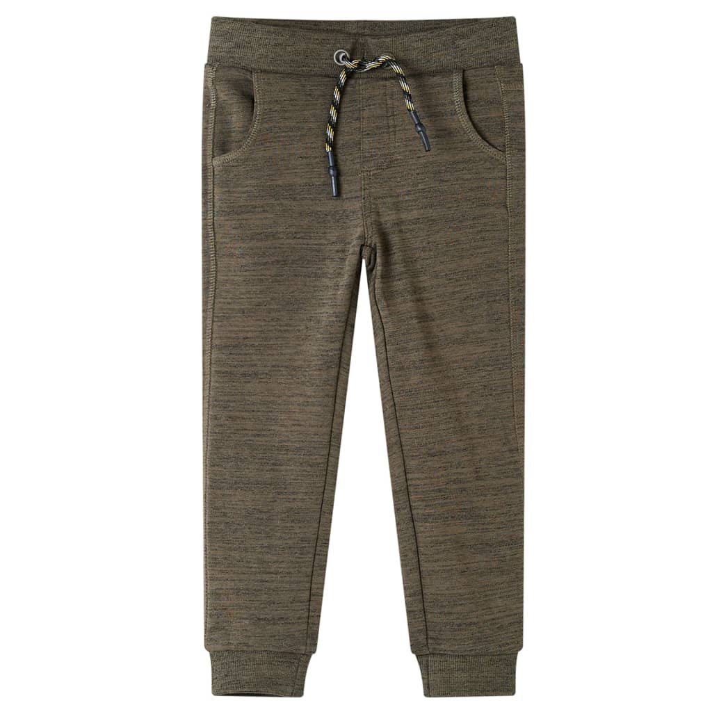 Kids' Training Pants Dark Khaki Melange 104