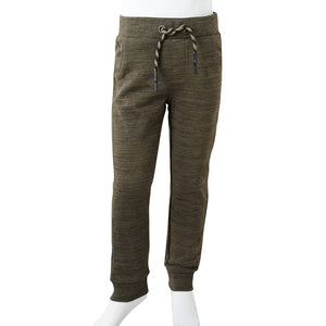 Kids' Training Pants Dark Khaki Melange 104