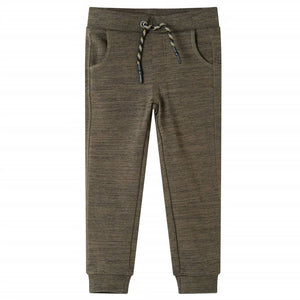 Kids' Training Pants Dark Khaki Melange 140