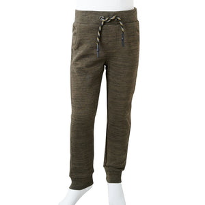 Kids' Training Pants Dark Khaki Melange 140