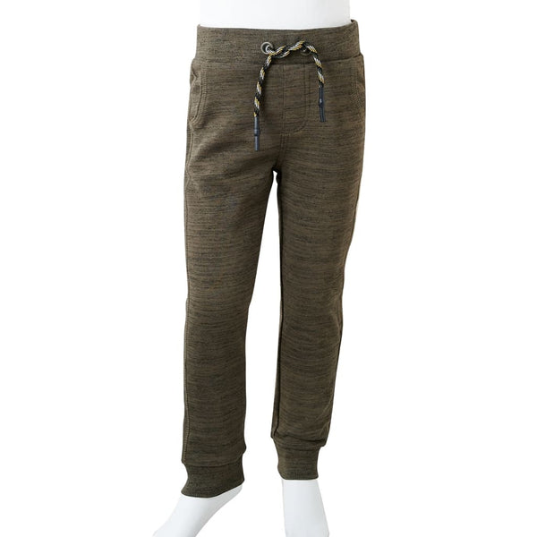 Kids' Training Pants Dark Khaki Melange 140
