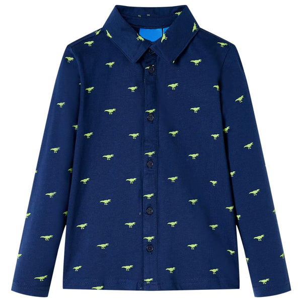Kids' Shirt Navy Blue 104