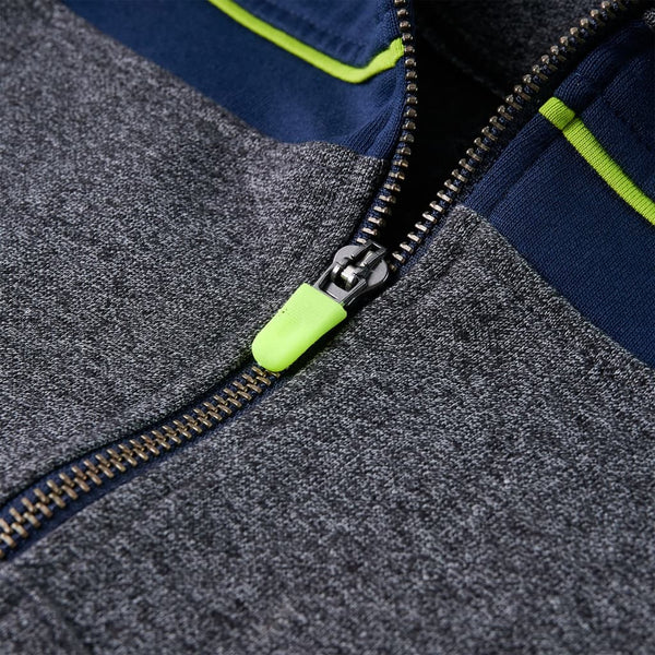 Kids' Zip-Up Hoodie Grey Marl 92
