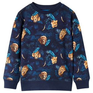 Kids' Sweatshirt Navy Blue 92