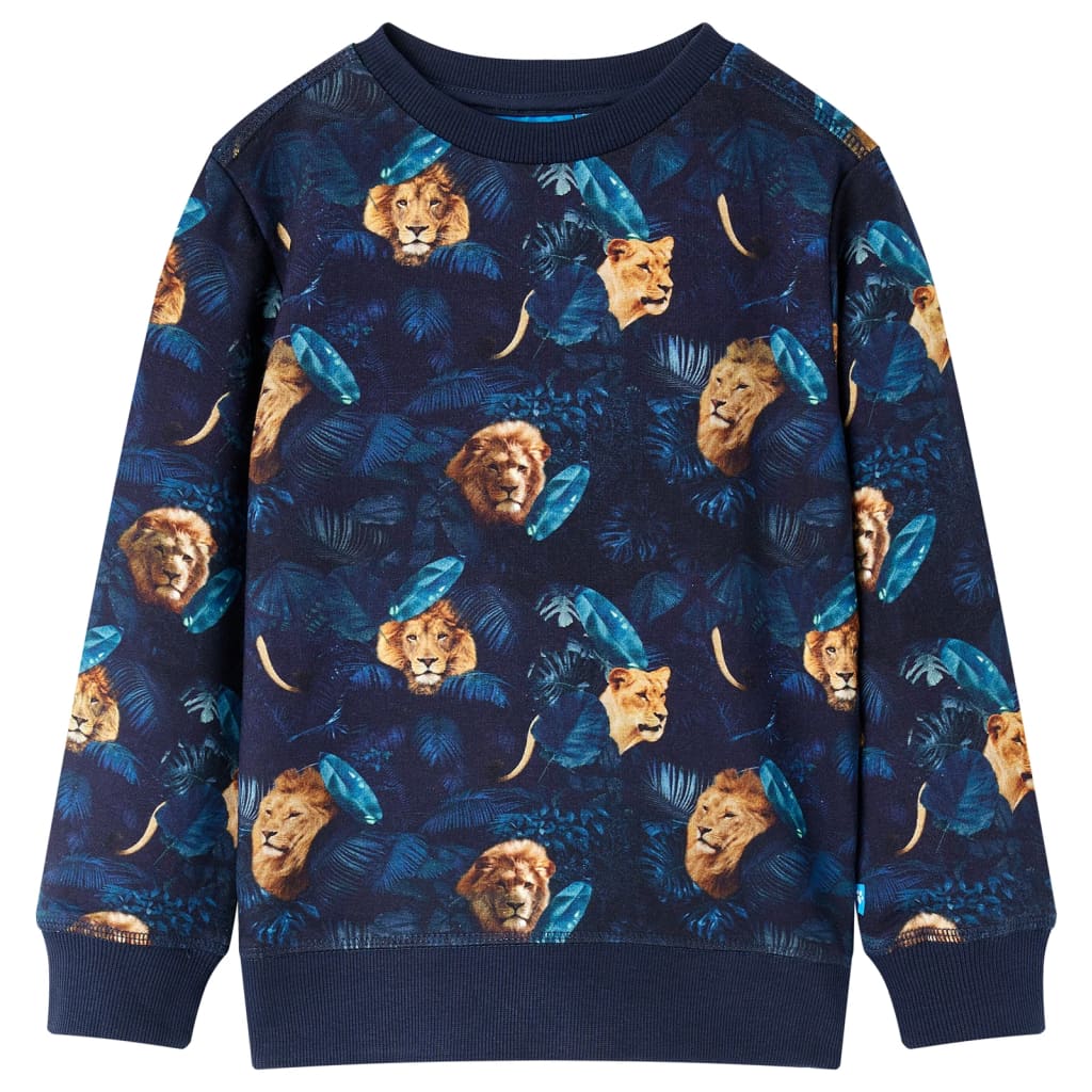 Kids' Sweatshirt Navy Blue 92