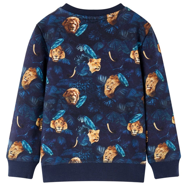 Kids' Sweatshirt Navy Blue 92