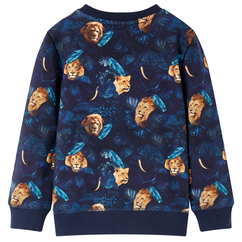 Kids' Sweatshirt Navy Blue 104
