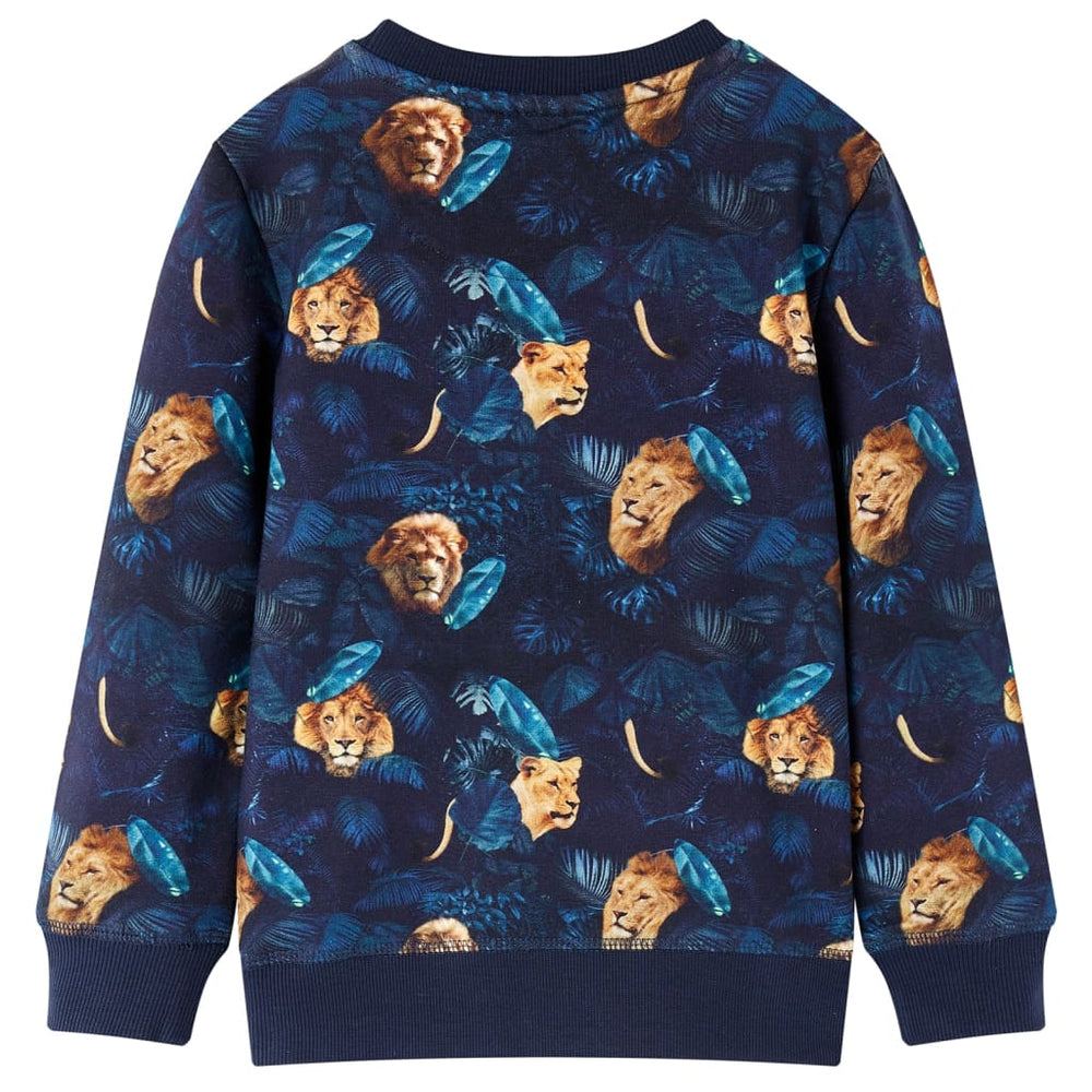 Kids' Sweatshirt Navy Blue 116