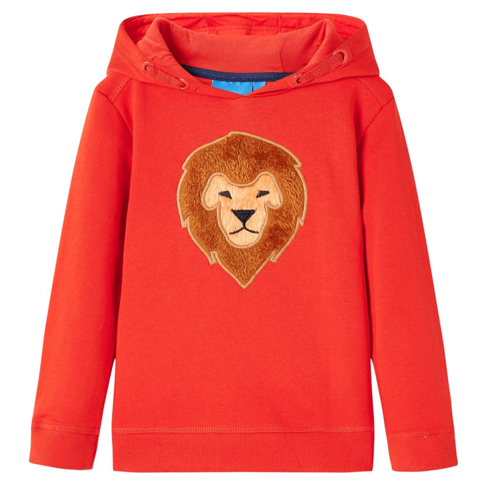 Children's Hoodie Red 104