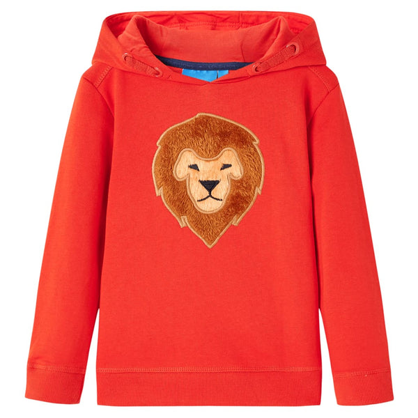 Children's Hoodie Red 104