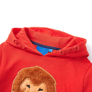 Children's Hooded Sweatshirt Red 140