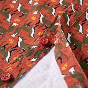 Children's Shirt Rust Brown 104