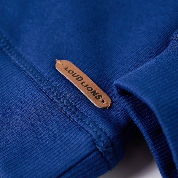 Kids' Hoodie Dark Blue 140