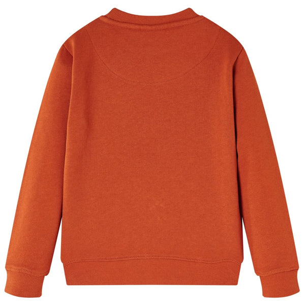 Kids' Sweatshirt Rust Brown 140