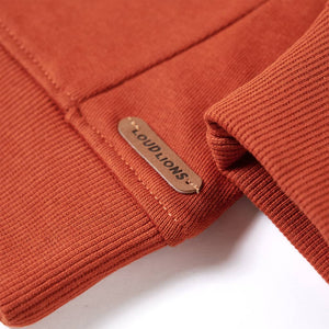 Kids' Sweatshirt Rust Brown 140