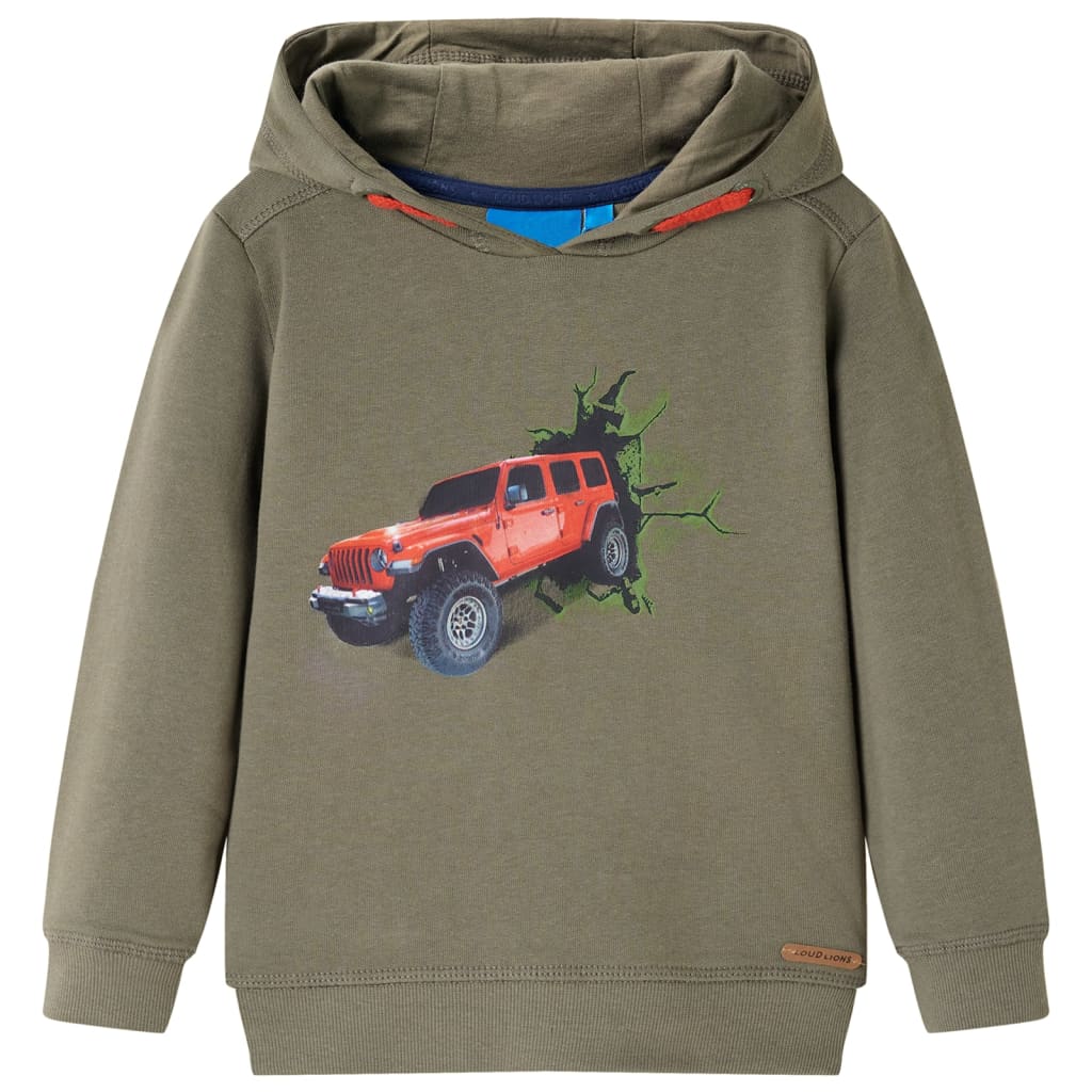 Children's Hooded Sweatshirt Khaki 104