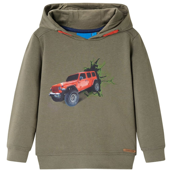 Children's Hooded Sweatshirt Khaki 104