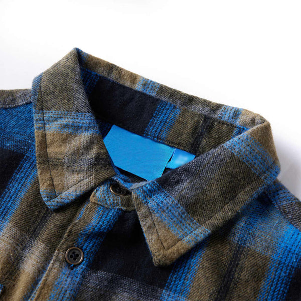 Kids' shirt with turn-down collar 116