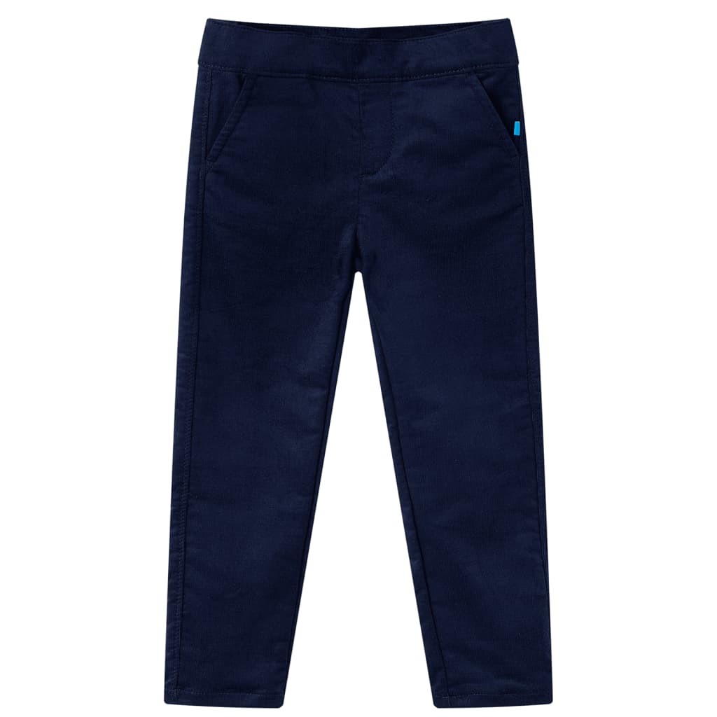 Kids' Trousers Dark Navy 116