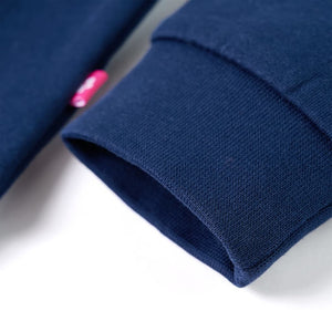 Kids' Sweatshirt Navy Blue 128