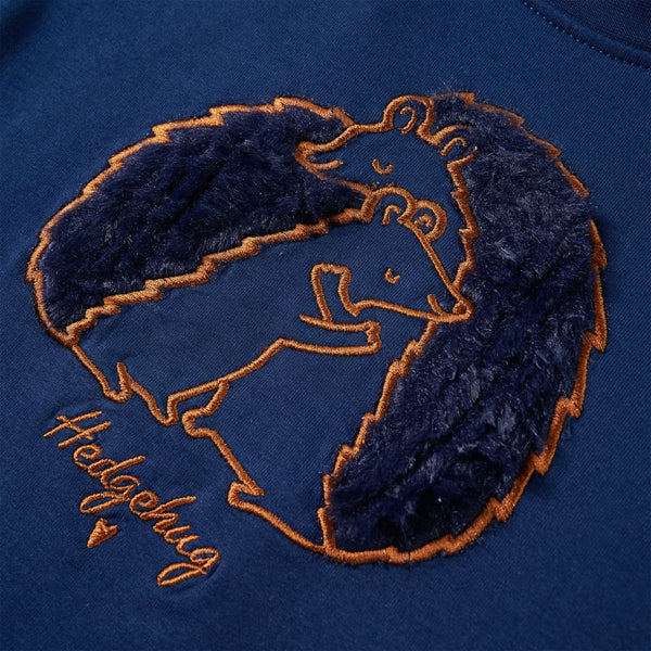 Kids' Sweatshirt Navy Blue 128