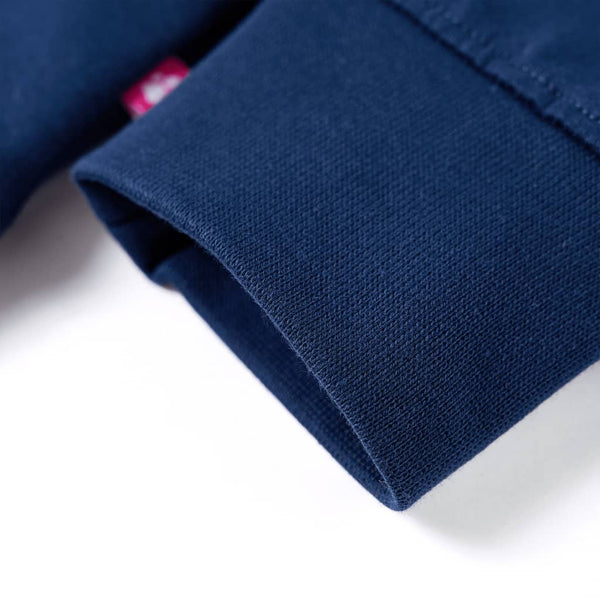 Kids' Sweatshirt Navy Blue 128