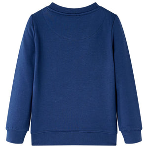 Kids' Sweatshirt Navy Blue 140