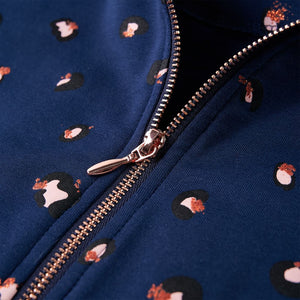 Kids' Hooded Sweatshirt Navy 92