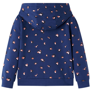 Kids' Hooded Sweatshirt Navy 104