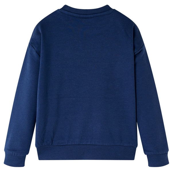 Kids' Sweatshirt Navy Blue 128